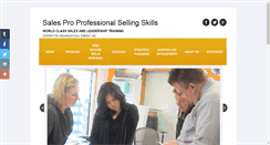 Desktop Screenshot of professionalsellingsystem.com